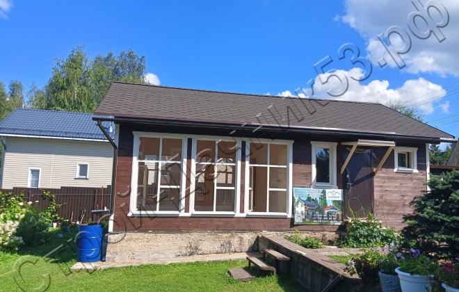 3 Каркасно-щитовой дом Д-28, 6х9м, 54 М², Московская область, Солнечногорский район, СНТ Прогресс-96 (4)